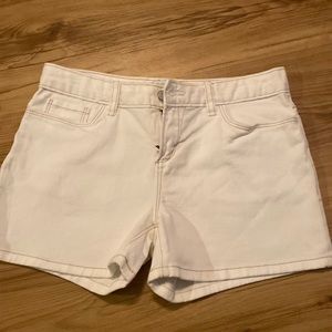 Old Navy. White Jean shorts.